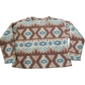 Sugar‎ and Jade Girls Multicolor Pullover Sweater Size XL